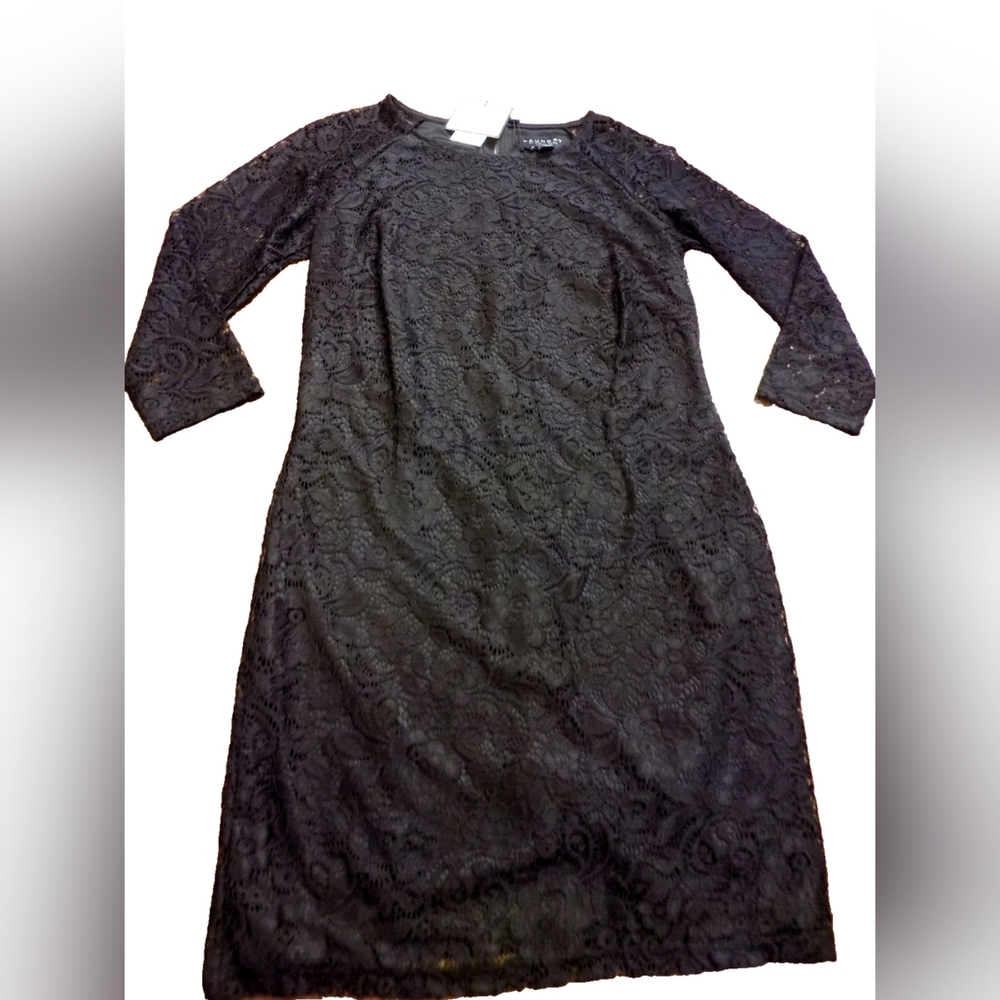 Elegant Black Lace Dress